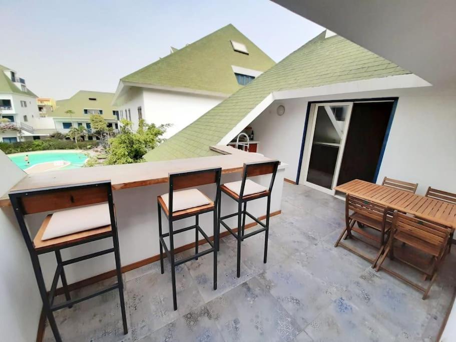 Penthouse With Rooftopbar, Fiber Wifi, Next To The Beach! Санта-Мария Экстерьер фото